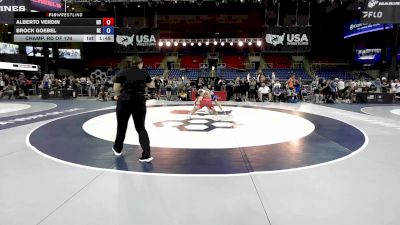 113 lbs Champ. Rd Of 128 - Alberto Verdin, ND vs Brock Goebel, NE
