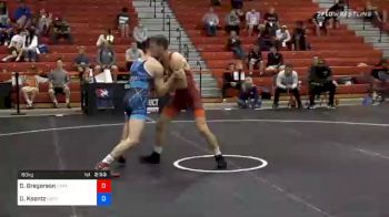 60 kg Prelims - Dylan Gregerson, Brunson UVRTC vs Dylan Koontz, Ohio Regional Training Center