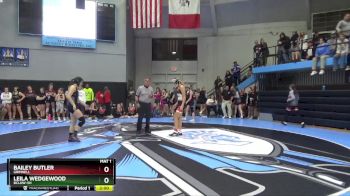 125 lbs Quarterfinal - Bailey Butler, Grinnell vs Leila Wedgewood, BCLUW-SH