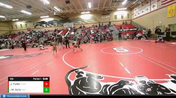 105 lbs Cons. Semi - Manuel Solis, Steelclaw Wrestling Club vs James Fuller, Anacortes Hawkeyes Wrestling Club