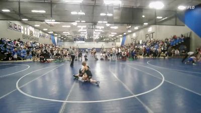 60 lbs Cons. Round 3 - Brevin Reese, Green Canyon Wrestling vs Wells Bunnell, Wasatch Wrestling Club