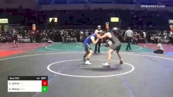 156 lbs Consi Of 8 #2 - Caiden Johns, FF Henderson vs Andree Meraz, Center Viking WC