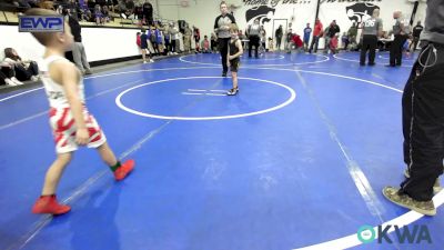 37-40 lbs 3rd Place - Jonah Raasch, Black Fox Wrestling Club vs Carter Mcculley, Claremore Wrestling Club