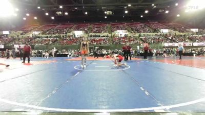 114 lbs Champ. Round 1 - Addison Vogel, Project Wrestling vs Golden Templer, Ronan Wrestling Club