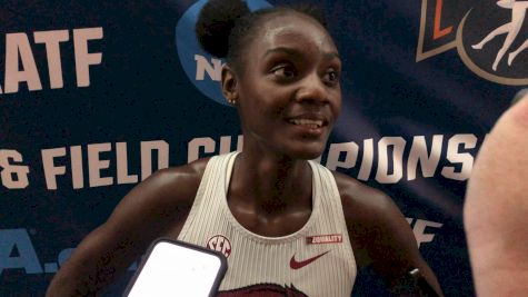 Ackera Nugent Runs 12.25 100m Hurdles At NCAAs!