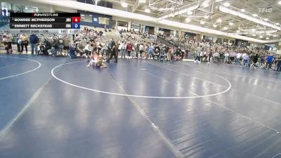 106 lbs Semifinal - Bowdee McPherson, JWC vs Emmett Beckstead, Sanderson Wrestling Academy