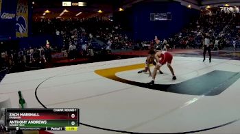 126 lbs Champ. Round 1 - Anthony Andrews, Sussex Tech vs Zach Marshall, Fauquier