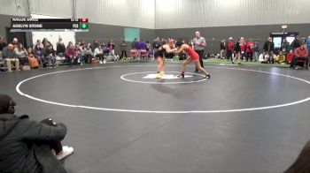 JV-42 lbs Round 1 - Khloe Droz, Ottumwa vs Adelyn Stone, Prairie, Cedar Rapids