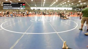 170 lbs Rr Rnd 3 - Brayden Lee, The Fort Hammers Black vs Forfeit, Broad Axe Wrestling Academy HS2