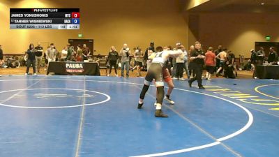 113 lbs Cons. Rd Of 16 - James Yonushonis, M2 Training Center vs Tanner Wisniewski, Bad Karma