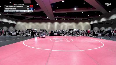 165 lbs Cons. Round 4 - Zachary Meisenzahl, West Virginia vs Brock Frable, Pennsylvania