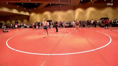 135 lbs 5th Place Match - Raya Fowle, Virginia vs Noli Paddock, New York