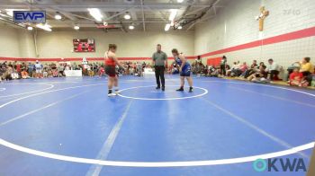 200 lbs Rr Rnd 2 - Kaleah Kearns, Honey Badgers Wrestling Club vs Sydney O'brien, HURRICANE WRESTLING ACADEMY