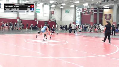 116 lbs Rr Rnd 1 - Vivianne Moyer, Journeymen WC vs Grey Henecker, Rednose