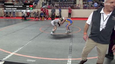 92_G lbs 5th Place - Corinana Wightman, Derry vs Margo Garis, State College