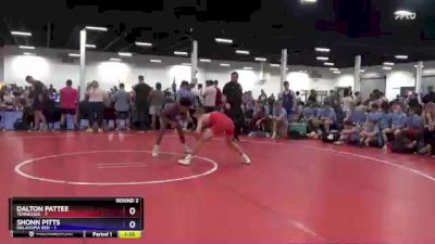 136 lbs Round 2 (8 Team) - Dalton Pattee, Tennessee vs Shonn Pitts, Oklahoma Red