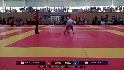 Sofia Hadjiosif vs Mariana Diaz 2025 ADCC South American Championship