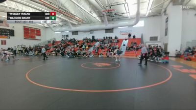 190 lbs 3rd Place Match - Kannon Grant, Cody vs Wesley Walks, Hardin