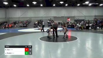 55 lbs Prelims - Sammy Cox, Ghost Riders vs Javen Russo, Roundtree