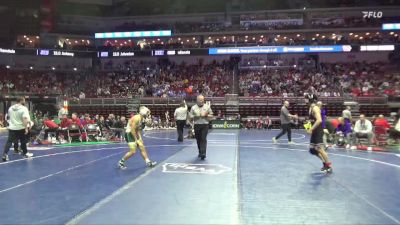 3A-126 lbs Champ. Round 2 - Asaiah Martinez-Ruiz, Norwalk vs Alexander Pierce, Iowa City, West
