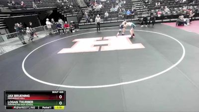 123 lbs Champ. Round 3 - Logan Thurber, Farmington High School vs Jax Bruening, Providence Hall