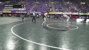 197 lbs Placement Matches (16 Team) - Dean Hetrick, Tiffin vs Owen Wasley, Augustana (SD)