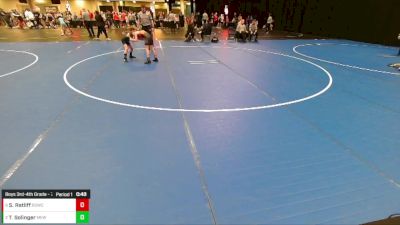 Boys 3rd-4th Grade - 71 Semis - Sage Ratliff, Big Game Wrestling Club vs Tobias Solinger, Moyer Elite Wrestling