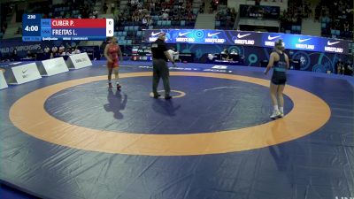 73 kg Qualif. - Patrycja Dorota Cuber, Poland vs Lillian Alene Freitas, United States