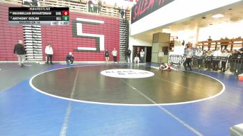 106 lbs Round Of 16 - Maximillian Shvartsman, Burlington vs Anthony Golini, Bellingham
