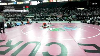 4A 165 lbs 1st Place Match - Kace Fullmer, Teton vs Titus Dillow, American Falls