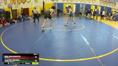 144 Gold Round 5 - Hunter Prosen, Camden County vs Ben Wolgamuth, Hagerty