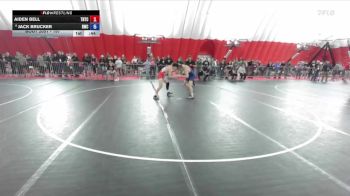 157 lbs Champ. Round 1 - Aiden Bell, Team Nazar Training Center vs Jack Brucker, Ringers Wrestling Club