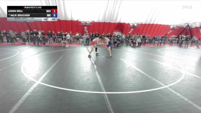 157 lbs Champ. Round 1 - Aiden Bell, Team Nazar Training Center vs Jack Brucker, Ringers Wrestling Club