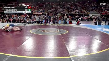 135 lbs Champ. Round 1 - Meagan Smith, Meridian vs Holland Ball, Grace