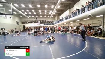 138 lbs Champ. Round 1 - Chance Blevins, Bruin Wrestling Club vs Morgan Ostler, Elite Wrestling