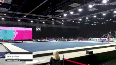 Sadie Goldberg - Floor, Buckeye Gymnastics - 2021 GK US Classic & Hopes Championship