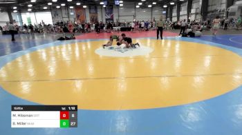 152 lbs Rr Rnd 1 - Max Hibsman, Grit Mat Club Blue vs Braxton Miller, Beast Nation Gold