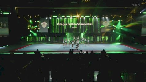 Villages Buffalo Stampeders [2025 Show Cheer 1 - Mitey Mite - Large] 2025 Pop Warner National Cheer & Dance Championship