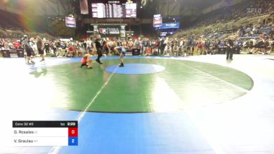 106 lbs Cons 32 #2 - Daniel Rosales, Idaho vs Vincent Graulau, New York