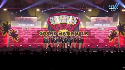 CheerForce San Diego - Rage [2024 L3 Junior - Medium Day 1] 2024 Spirit Sports Grand Nationals
