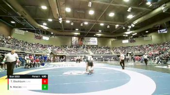 Quarterfinal - Ty Blackburn, Juab vs Noah Macias, Canyon View