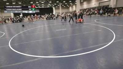 175 lbs Cons. Quarters - Jordan McKinney, Oklahoma vs Logan Maclaurin, Aniciete Training Club