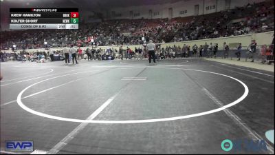 37 lbs Consi Of 4 - Ryder Scott, Verdigris Youth Wrestling vs Connor Kilgore, Eufaula Ironheads Wrestling Club