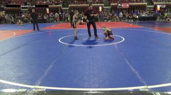 57 lbs Cons. Round 2 - Dayton Markle, Glasgow Wrestling Club vs Easton Williams, Ennis Wrestling Club