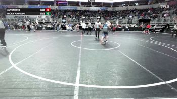 150 lbs Consi Of 8 #2 - Jaxon Bitz, Hammerin Hawks WC vs Nicky Anfeldt, Wolves WC