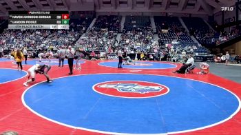 126-1A 5th Place Match - Haven Johnson-Jordan, Irwin County vs Landon Poole, Fannin County HS