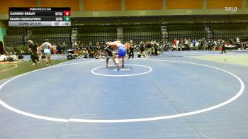 285 lbs Consi Of 8 #1 - Cannon Begay, Mountain View AZ vs Elijah Gustavson, Spanish Springs