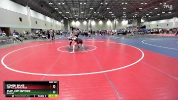 138A Semifinal - Mathew Snyder, El Reno vs Cohen Bane, Central (Springfield)