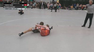 120 lbs Champ. Rd Of 16 - Maximus Quarry vs Pierce Hurd, Rapid City Central