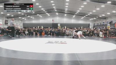 150 lbs 1st Place Match - Bradley Lazzerini, Team Tulsa Wrestling Club vs Carson Neubert, Team Nazar Training Center